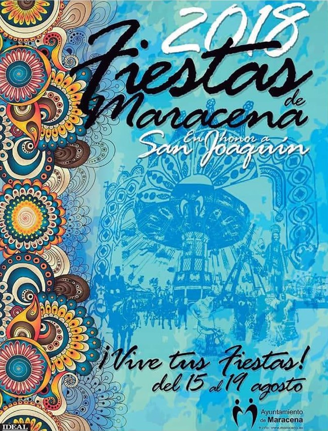 Cartel de Fiestas en honor de San Joaquín 2018
